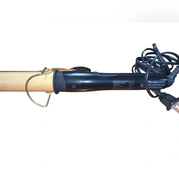 CONAIR Curling Iron Tong 1 1/4” Barrel Model CD102J Very Good with Stand - Picture 5 of 11